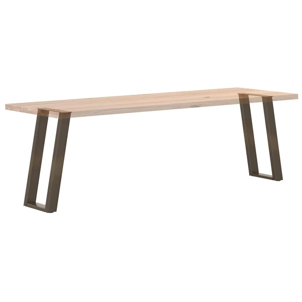 Hothingwell Nogi stołu z konsolą w kształcie litery U, 2 sztuki, stal lakierowana proszkowo, 38 x 72–73 cm, z regulowanymi poziomami i nawierconymi otworami do łatwego montażu, nowoczesny geometryczny