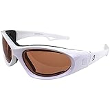 Hurricane Eyewear Category-5 White Jet Ski Sunglasses Driving Mirror Lens