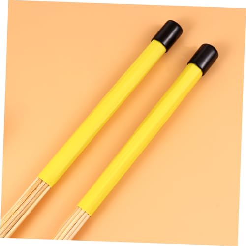 Abaodam 1 par de baquetas de madera para batería de jazz y música folk, mango cómodo y superficie lisa miniatura 7