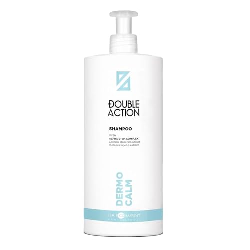 DOUBLE ACTION SHAMPOO DERMO CALM restaura el estado de la piel y el cabello 1000 ml