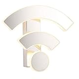 1, Leistung: 16W CUHAWUDBA Kreative Acryl WIFI Wand Leuchte LED Moderne Schlafzimmer Nachttisch Lampe Restaurante KTV Hotel Gang Korridor Lichter Wei？
