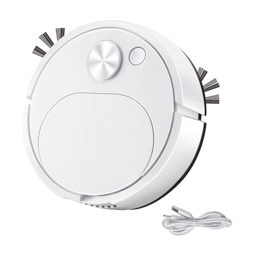 Robot Aspirador: Robot Fregasuelos, Navegación Inteligente Y Silencioso, Tecnología Avanzada Y Potente Para La Eliminación De Polvo, Máquina Robótica Automatizada Para La Puli