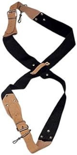 Bandolera doble bombo y caja (L/XL) Avellana