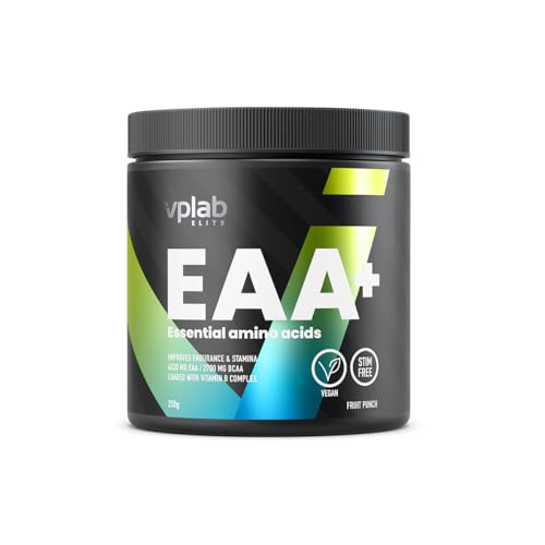 EAA+ Polvo de Aminoácidos Esenciales Vplab 250g Vegano y Sin Gluten