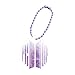 Saicowordist KPOP BTS Schlüsselanhänger, Proof Logo Kette Perle Schlüsselanhänger, Acryl Anhänger Schlüsselanhänger, Geschenk für A.R.M.Y(5cm Violett)