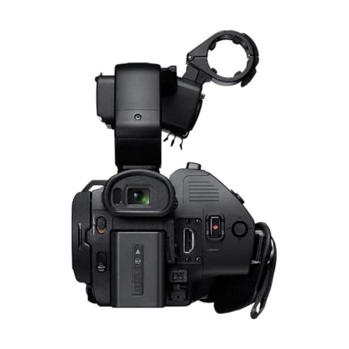 Image of Video Camera HXR-NX80 4K HD NXCAM Camcorder, 9.3 Millimeters Maximum Focal Length - Black