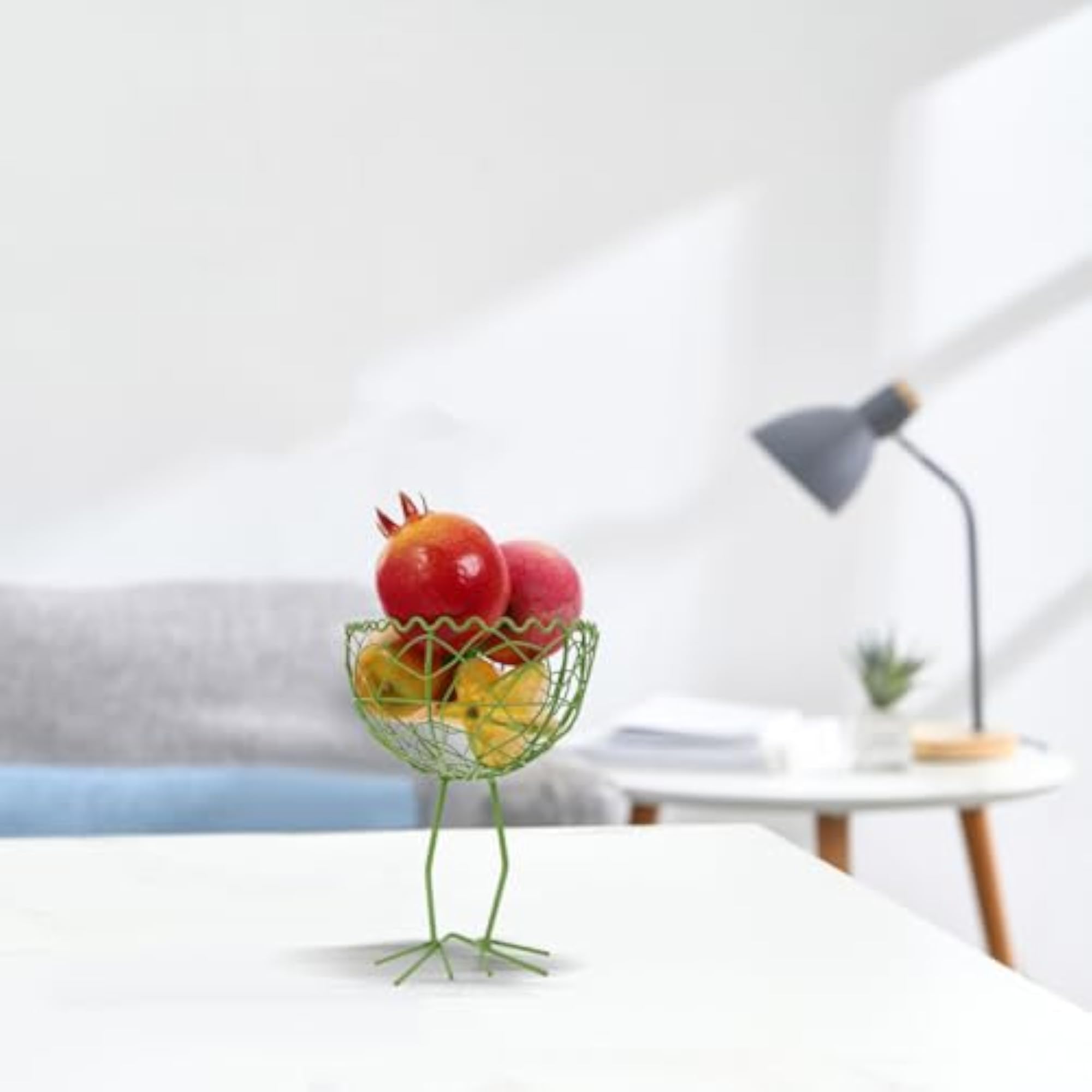 Wire Egg Basket and Reusable Fruit Holder, Iron Wire Mesh