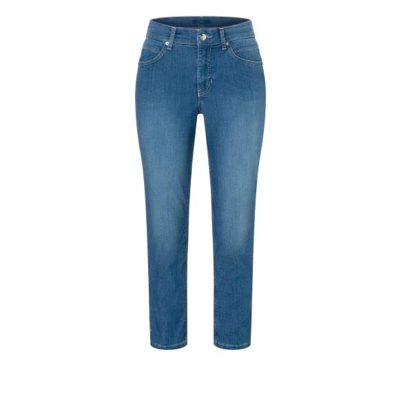 Mac Damen Jeans Melanie 7/8 Feminine Fit Blue (82) 44/27