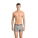 Price comparison product image PUMA Men's Basic Boxer 2p Swim Trunks Not Applicable, Grey (Dark Grey Mélange/Black 691), Large (Manufacturer size: 030)