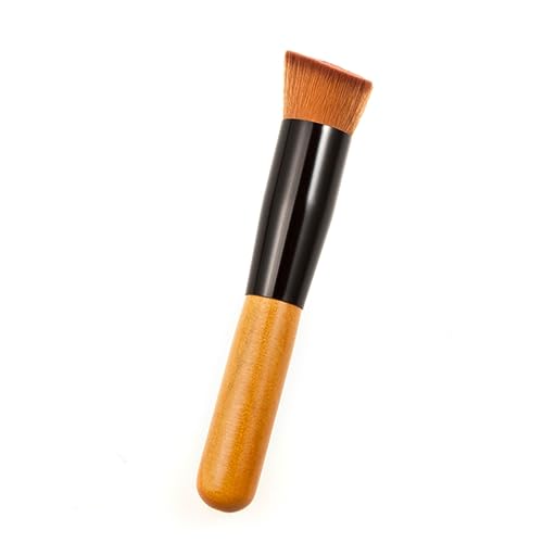 NOLITOY Universal Makeup Brush Set Foundation Concealer Blending Face Brush Wood and Nylon 12.3cm Random