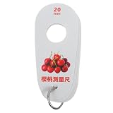 PRETYZOOM Medidora de Diámetro para Medir Frutas para Cerezas y Arándanos Calibrador Alta Precisión y Diseño Compacto de Plástico en Diversos Escenarios
