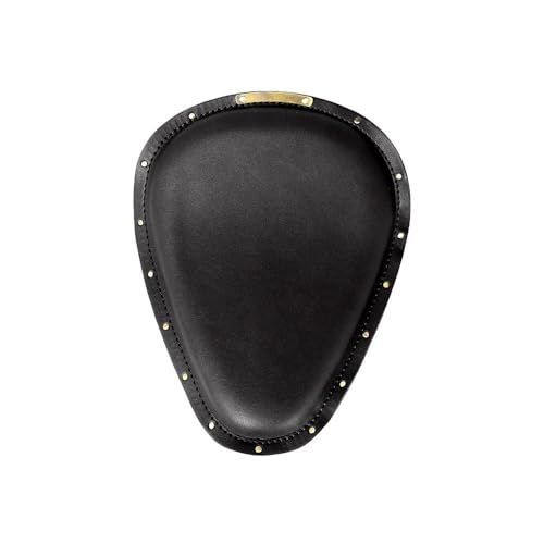 Housse siège moto noir pour rénover une selle solo usée