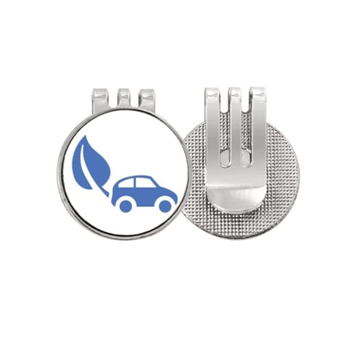 Golf ball marker émail no/no idée cadeau golfeur éco-responsable avec clip aimanté