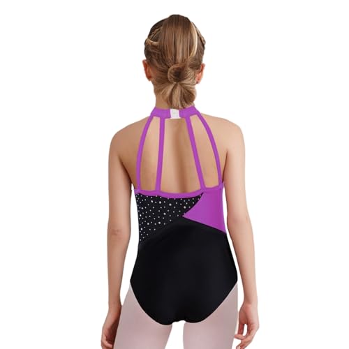 YiZYiF Child Girls Ballet Leotard with Cropped Vest and Shorts 3-Piece Activewear Set Tumbling Outfit Yoga Workout4