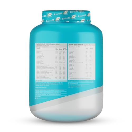 Image of HF Series Signature Whey Protein Powder|62 servings|Build Lean and Bigger Muscle |2Kg|Flavour-Birthday Cake