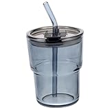 Mug à jus : résistant aux chocs, très délicat et pratique, facile à transporter, gobelet à thé en verre