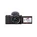 Sony Alpha ZV-E10 - APS-C Interchangeable Lens Mirrorless Vlog Camera Kit - Black, ZVE10KB