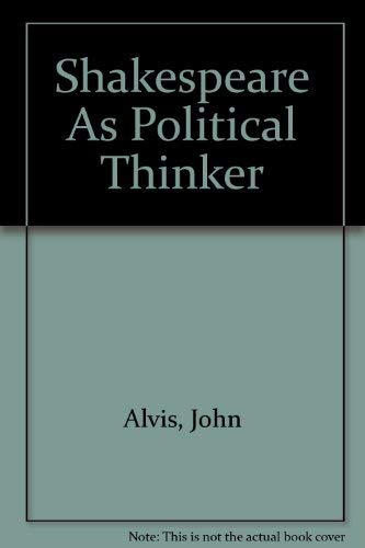 Buy Shakespeare As Political Thinker — BookShops.in