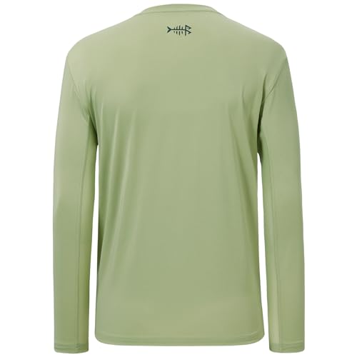 Image of BASSDASH Men's UPF 50+ Performance Long Sleeve T-Shirt UV Sun Protection Fishing Hiking Sports Shirts