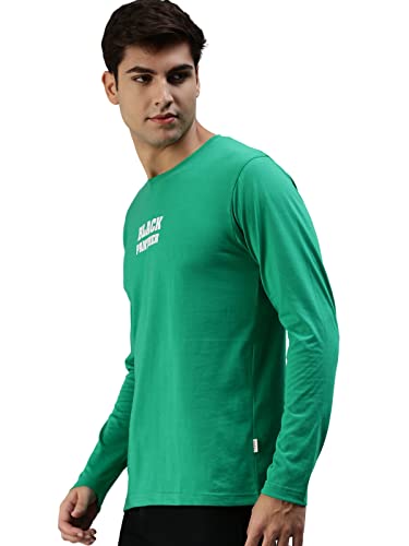 Image of Veirdo Pure Cotton Full Sleeves Round Neck Cool & Stylish Graphic Printed T-Shirt for Men & Boys