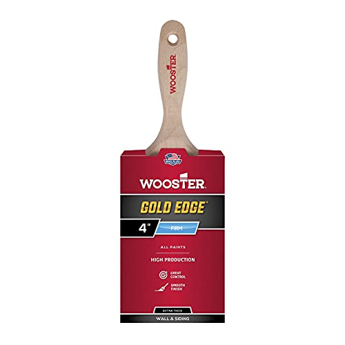 Wooster Brush 5237-4 Gold Edge Wall, 4 Inch