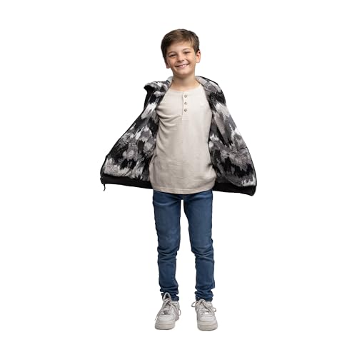 Image of Lands' End Kids Ultra Soft Sherpa Full Zip Hoodie Sweatshirt (XS-L)