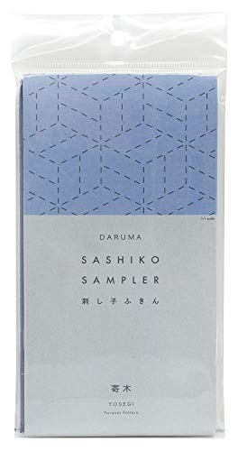 Image of DARUMA Sashiko Sampler Original Cloth Navy Color (Parquet)