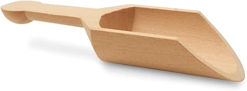 Vista 19 de Mini cucharas de madera de 3-3/4 pulgadas de largo, 50 mini cucharadas sin terminar para tarros, sales de baño, exfoliantes corporales, recipientes