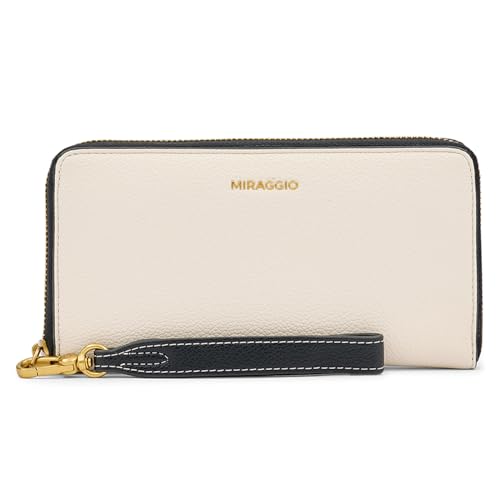 Image of Miraggio Harlow Zip Around Wallet For Woman | 3 Compartment Women Wallet | Gift Items For Women