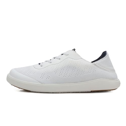 Fountavista Men's Slip On Shoes, Wide Toe Box(White,11) - image 5