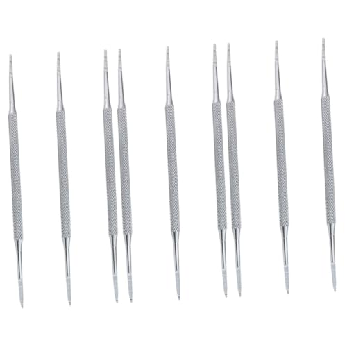 HAPINARY 3sets Professional Nail Care Kit Cuticle Remover Spoon Nail Cuticle Peeler Drill Tool Set for Diy 3pcs*3