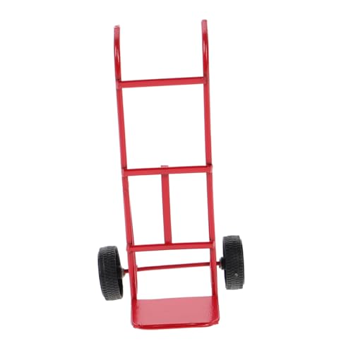 BESPORTBLE - BESPORTBLE Miniatur-lastwagen Aus Metall Für Dioramen Miniatur-modellwagen Zum Schieben Kompakter Metalltransportwagen Für Szenen-Dekoration