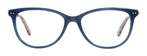 Rebecca Minkoff Women's Gloria 4 Oval Prescription Eyewear Frames, Blue, 52Mm, 16Mm #TOP1