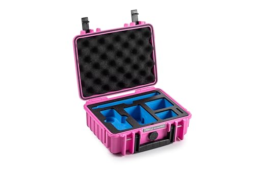 Maletín para Insta360 X4 para viajes de aventura color rosa