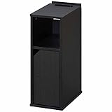 テーブル サイドテーブル ベッド横 ナイトテーブル テーブル 扉付き NTB-180T ブラック