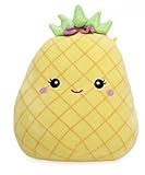 Squishmallows Official Fruit Veggie Squad 16' Plush Doll Toy (Maui The Pineapple 16”)