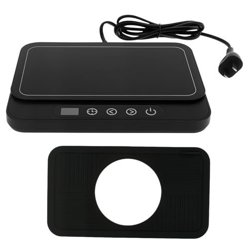 Coffee Cup Warmer, Desk Mug Warmer, Coffee Cup Heater, Coffee Warmer Plate with 1 to 12H Auto Shut Off Function Practical Coffee Warmer for Milk Tea Beverages