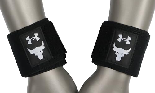 Under Armour UA Project Rock Wrist Wraps 001 Supporter, One Size Fits All