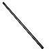 Niubid 3/4” x 30 ” Black Malleable Steel Nipples Fitting, 3/4 Inches Threaded Pipe Nipples, DIY Steampunk Industrial Vintage Style, 10 Pack.