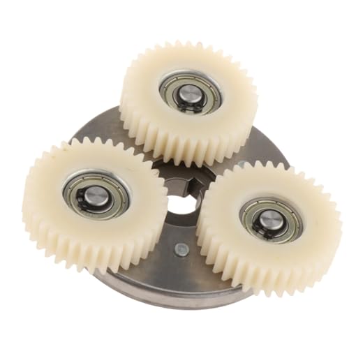 Fenteer Engranaje de Motor de Bicicleta, Conjunto de Engranajes de Repuesto, Accesorios para Bicicletas Eléctricas, 36 Dientes, Piezas de Repuesto de Alta Res, Engranajes de Nailon de 47.5 Mm