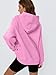 Trendy Queen Womens Oversized Hoodies Comfy Sweatshirts Fall Fashion 2025 Outfits Preppy Cute Teen Girls Clothes Casual Tops Fleece Sweaters with Pockets Pink S