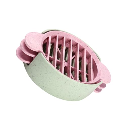 Alipis 1Set Wheat Stalk Egg Cutter Food Cutting Tool for Even Slices Easy to Clean Slicing Gadget for Home Use for Boiled Eggs Cheese Ham Design