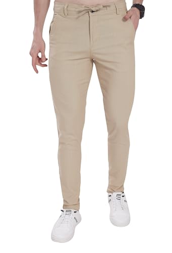 Image of DIVISIVE Men's Loose Fit Linen Blend Cotton Pants