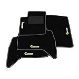 FORMA: Alfombrillas no universal pero con una forma especial para la forma del suelo de su coche. Nuestras alfombrillas a medida garantizan una mejor protección que las universales, que pueden tener problemas de adaptación y están creadas para medidas estándar, impidiendo así una protección completa de todo el suelo del coche. Gracias a su precisión, nuestras alfombrillas se adaptan perfectamente al interior del coche.