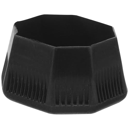 AMUSLESUR Cubierta del Extremo de Raqueta de Tenis de Material Plástico, Tapa Protectora para Base, Accesorio Funcional para Entrenamiento y Competición