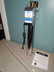 UV WATER FILTER/DISINFECTION MAX STAINLESS STEEL 8 GPM Well Treatment ATS EV8EMADE IN USA