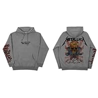 Official Metallica Merch Classic Fit Unisex Hoodie