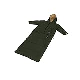 DOD(ディーオーディー) ジャケシュラ2S 防寒具や焚き火ジャケットとしても使える2WAY キッズ用 寝袋 推奨身長~150cm S1-707-KH