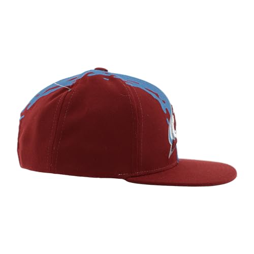 Image of ZHATS NHL Unisex-Adult NHL Officially Licensed Adjustable Snapback Hat Flat Bill Z11 Retro Paintbrush