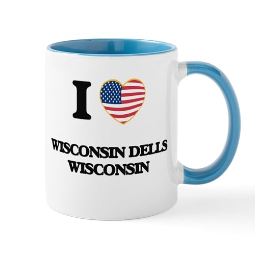 CafePress I Love Wisconsin Dells 11 oz Ceramic Mug
